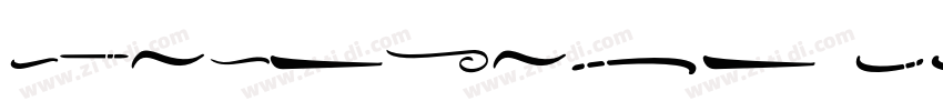 BLACKHAWK Swash字体转换